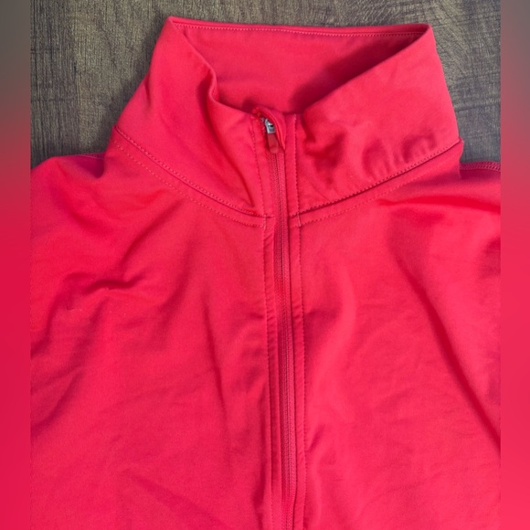 Nike pro hyperwarm Nordic Womens Half-Zip mock turtleneck pullover Sz large - Picture 3 of 9